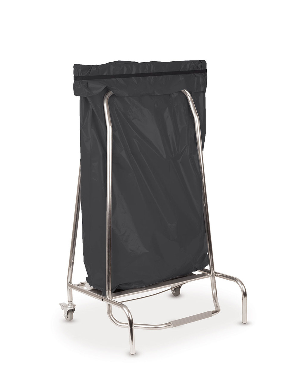 Porte sac poubelle en inox 110 litres - casselin