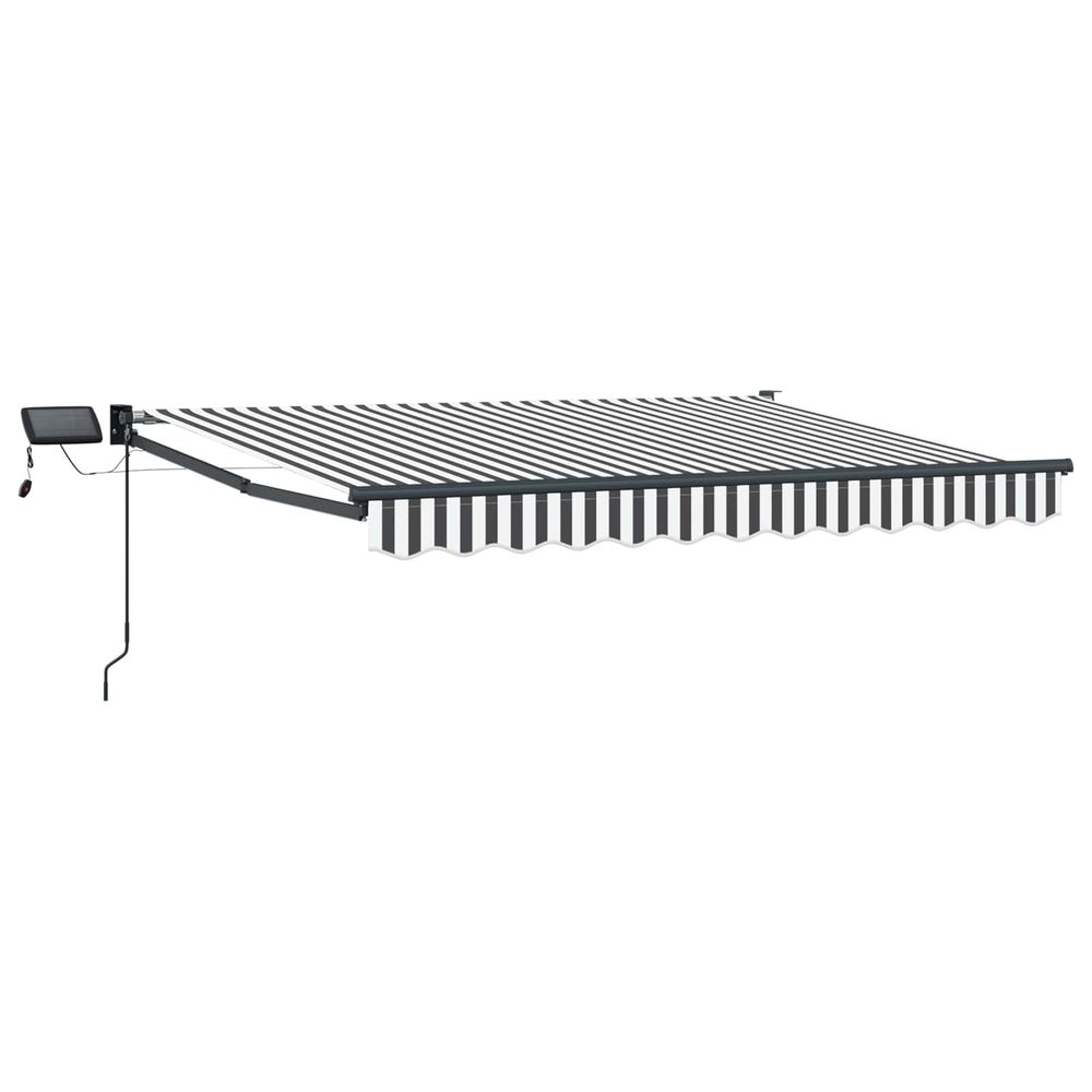 Store rétractable manuel avec leds 3 x 2,5 m