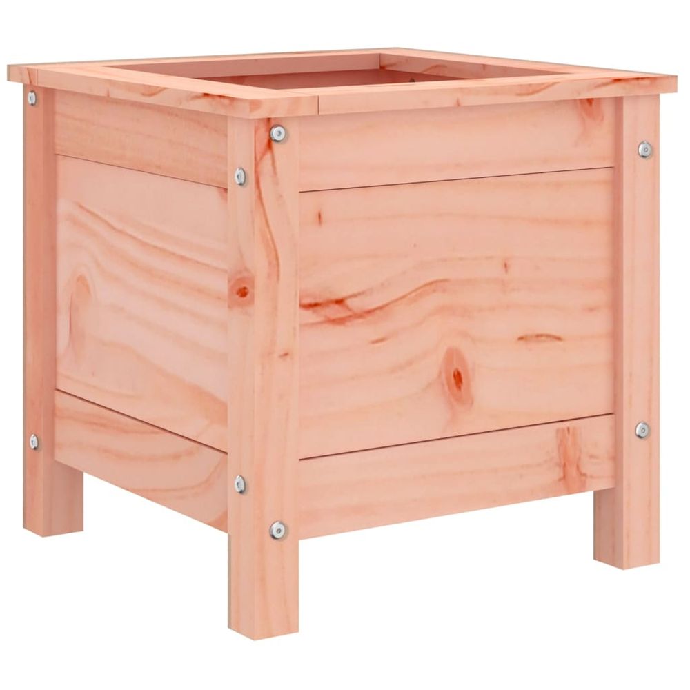 Jardinière d'extérieur 40x40x39 cm bois massif douglas