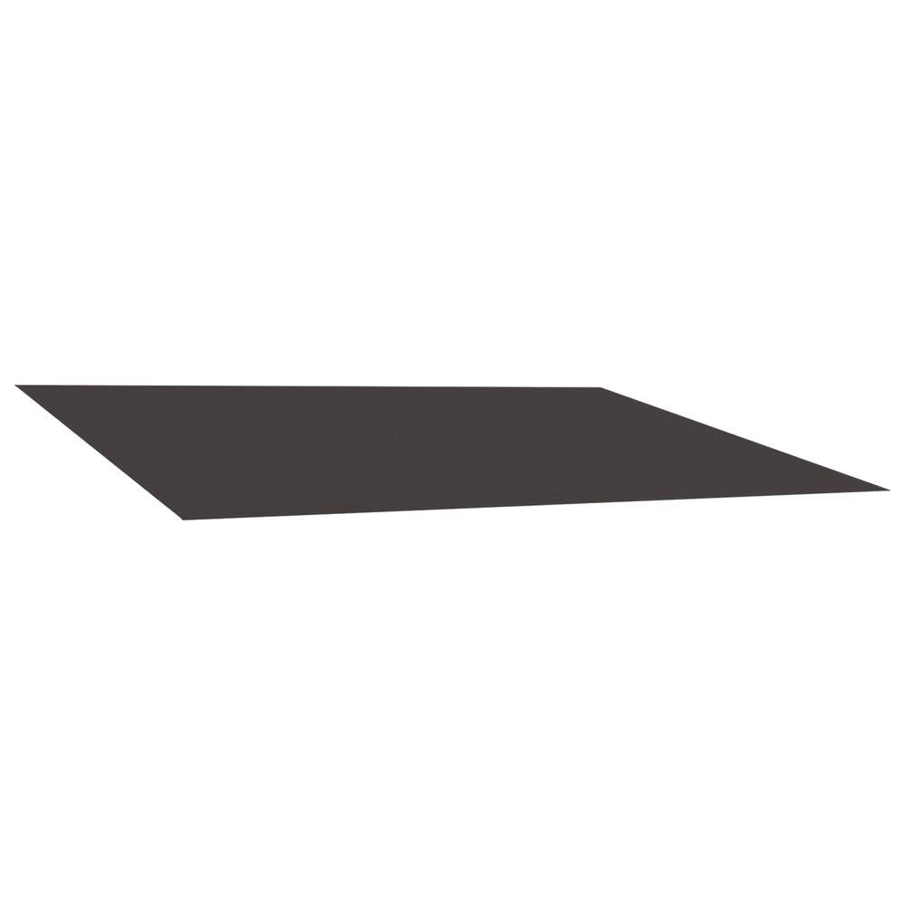 Toile de rechange pour auvent anthracite 450 × 300 cm polyester