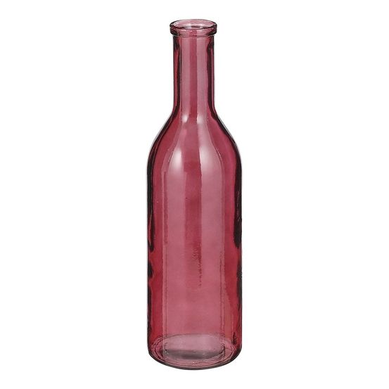 Mica decorations rioja vase bouteille - h50 x ø15 cm - bordeaux