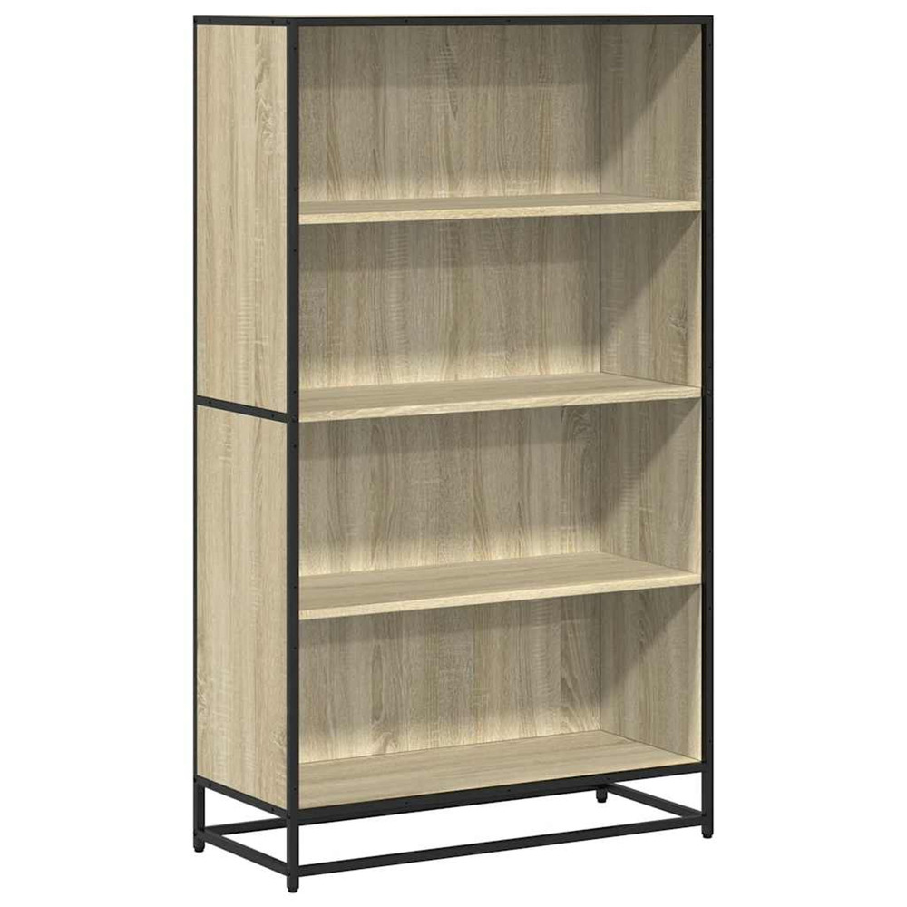 Bibliothèque chêne sonoma 80,5x35x139 cm bois d'ingénierie