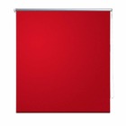 Store enrouleur rouge occultant 80x175cm