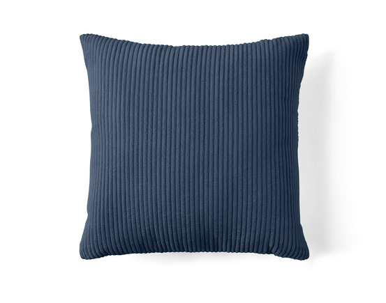 Selma - coussin - en velours côtelé - 60x60 cm