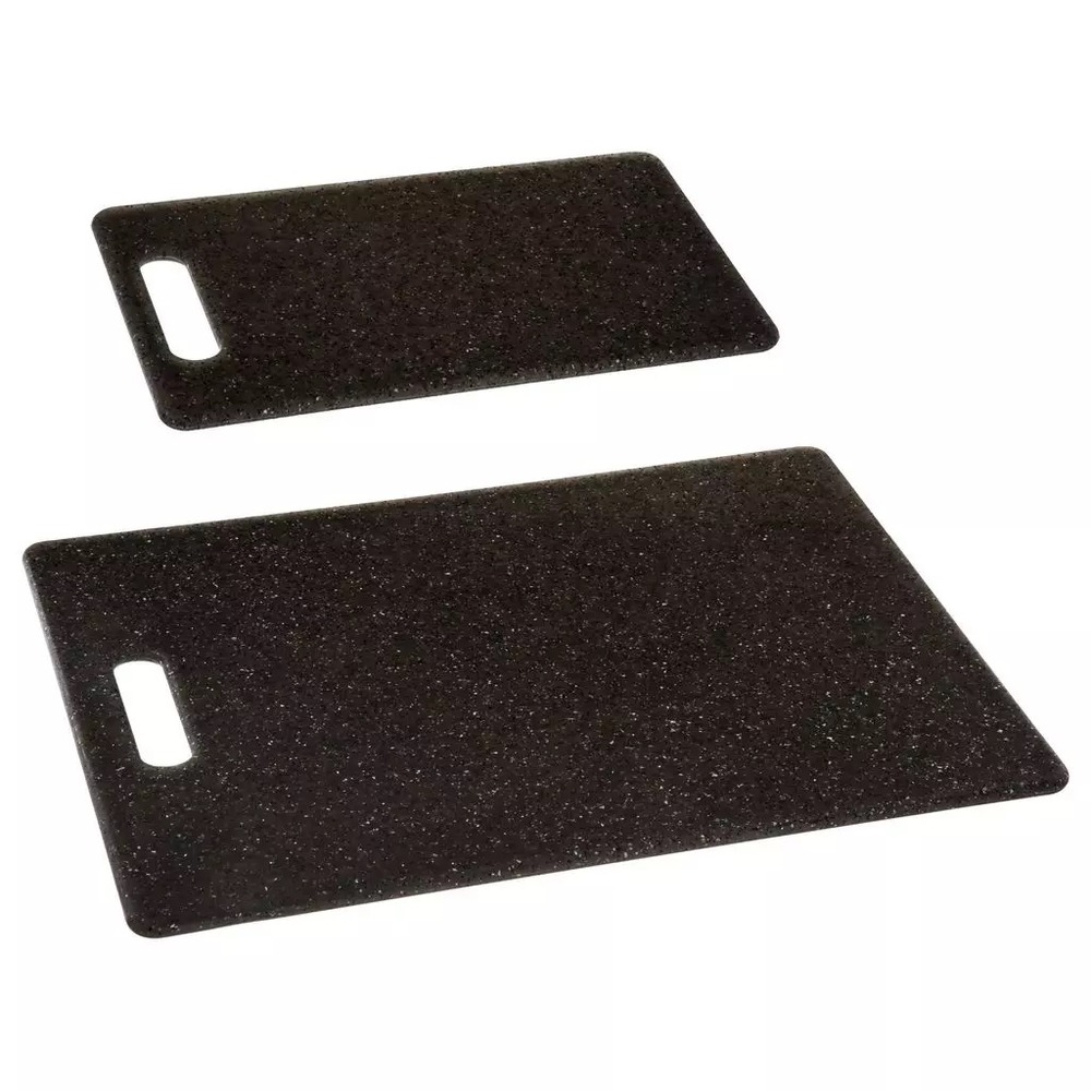 Lot de 2 planches a découper effet pierre