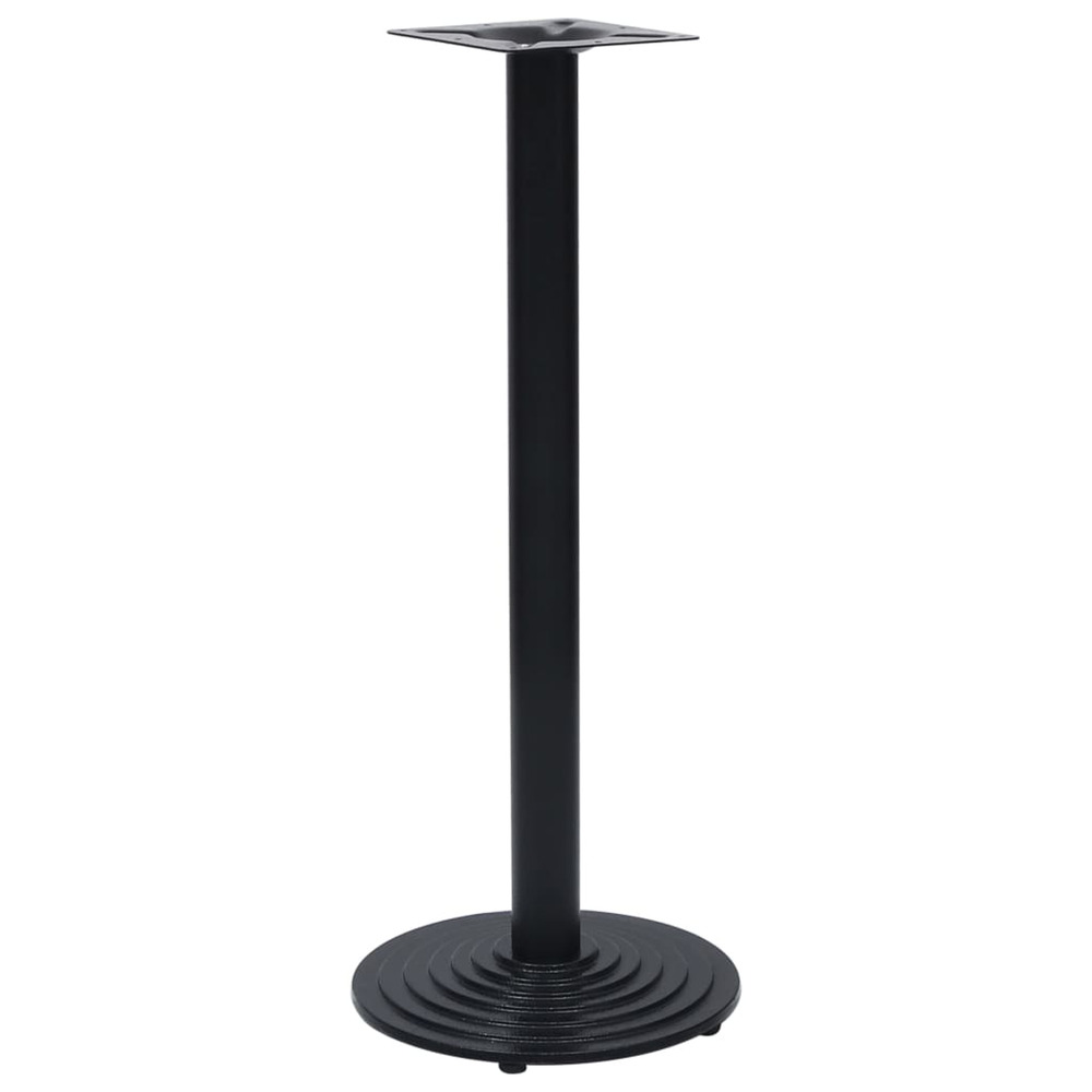 Pied de table de bistro noir ø43x107 cm fonte