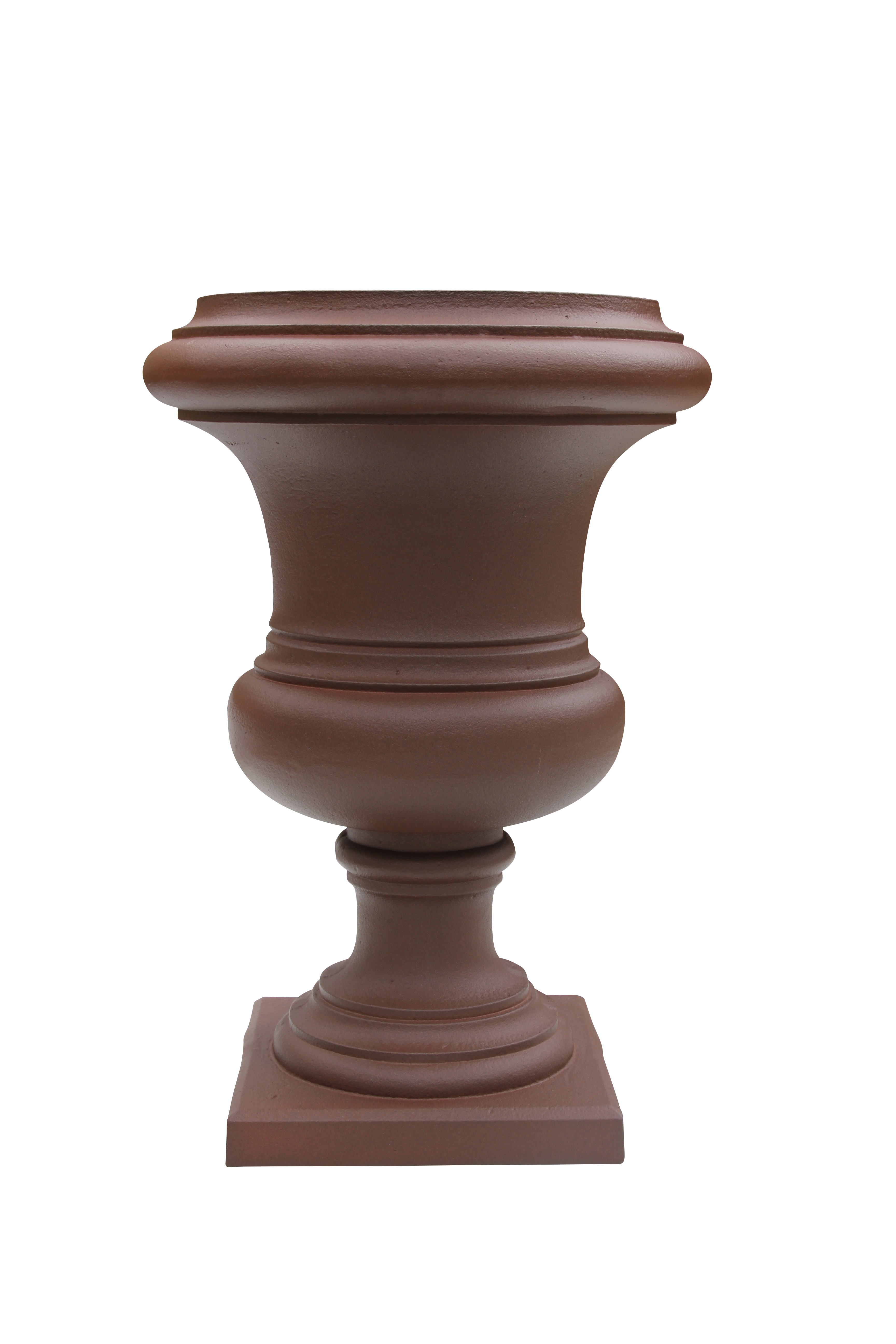 Vase à la française brun antique, dommartin