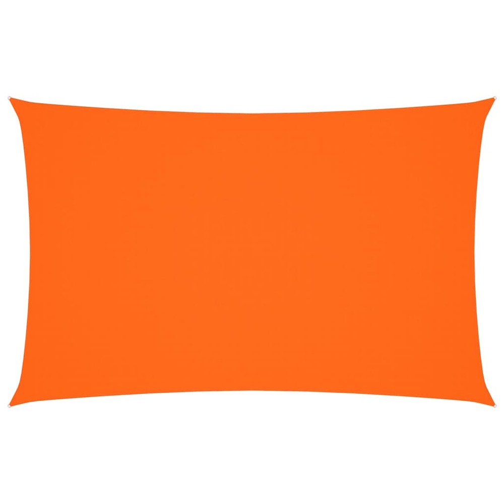 Voile de parasol tissu oxford rectangulaire 5x8 m orange