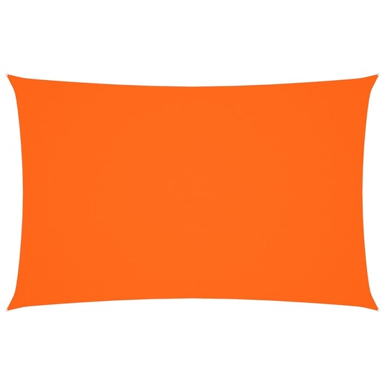Voile de parasol tissu oxford rectangulaire 5x8 m orange