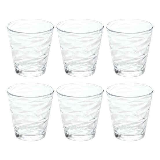 Lot de 6 gobelet transparent