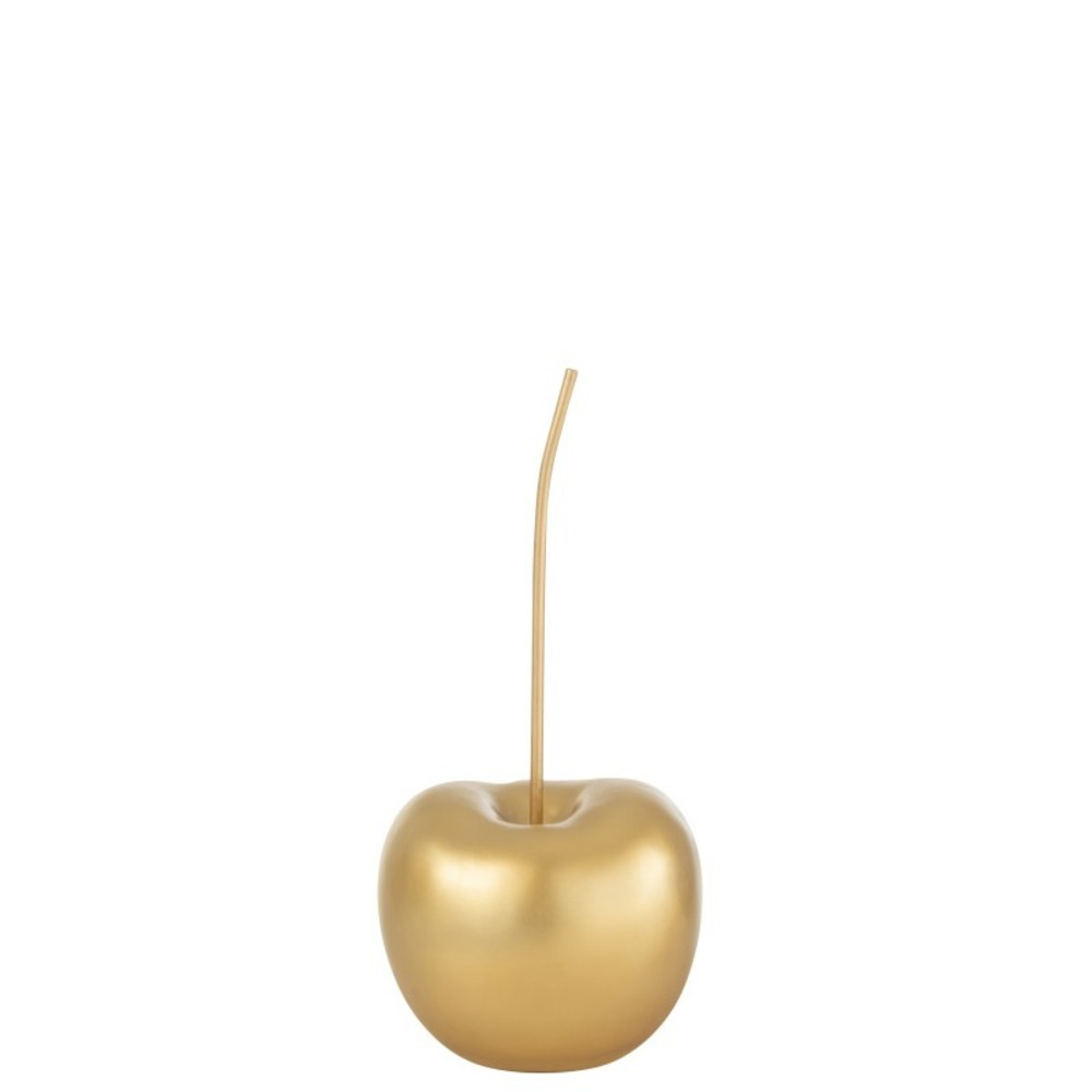 Cerise en résine doré 20x17.5x41 cm