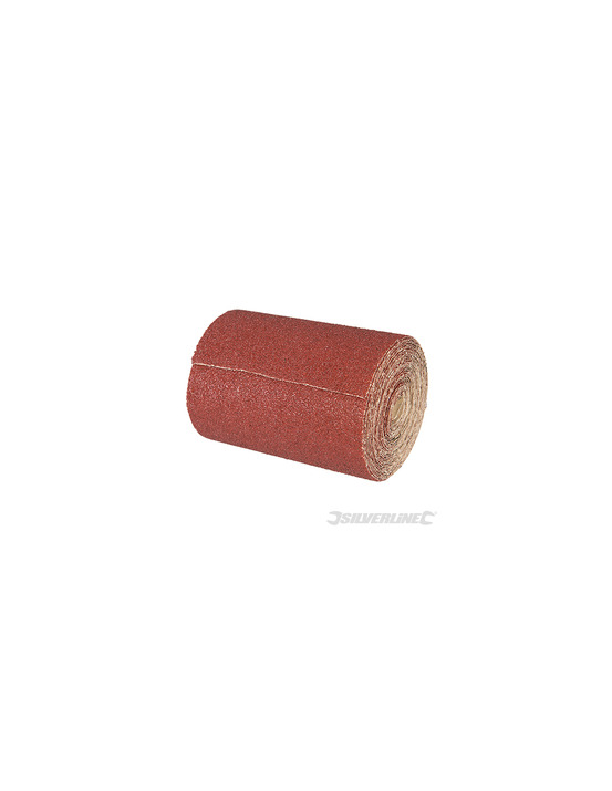 Silverline - rouleau abrasif corindon 10 m - grain 40, 10 m