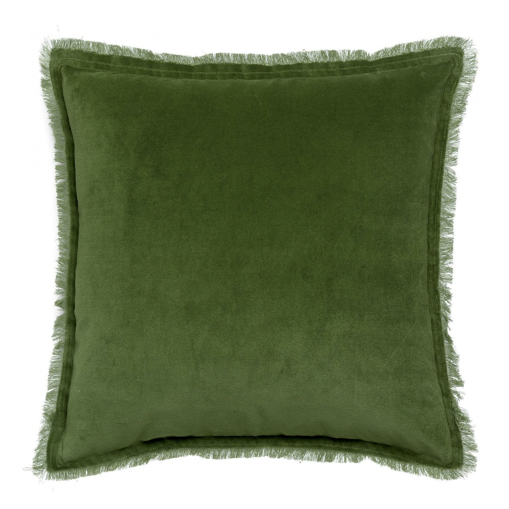 Coussin uni fara eucalyptus 45 x 45 cm