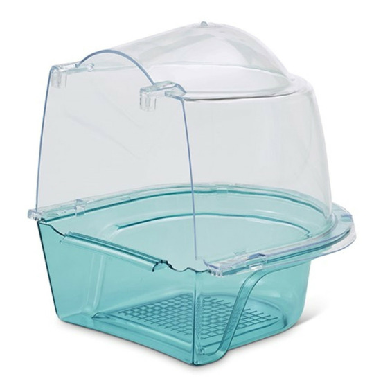 Bain plastique splash 14 x 15 x 16 cm, pour oiseaux