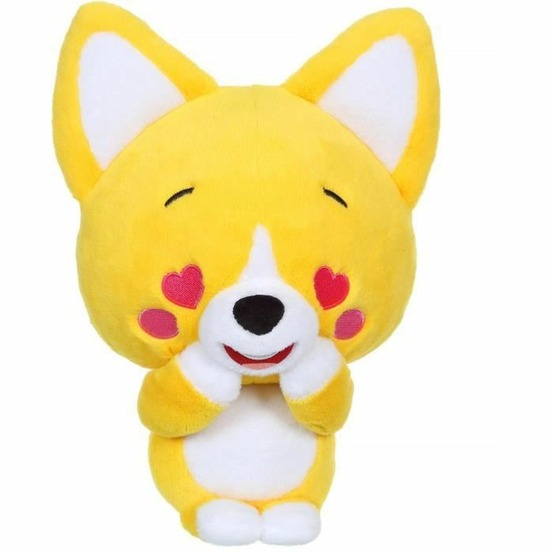 Peluche little corgi cuties 20 cm - in love