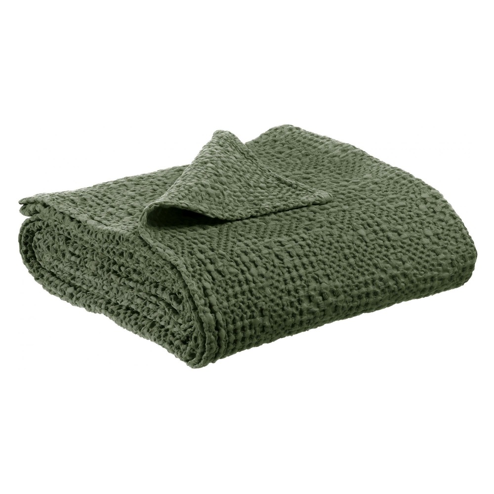 Plaid tana olive 140 x 200 cm