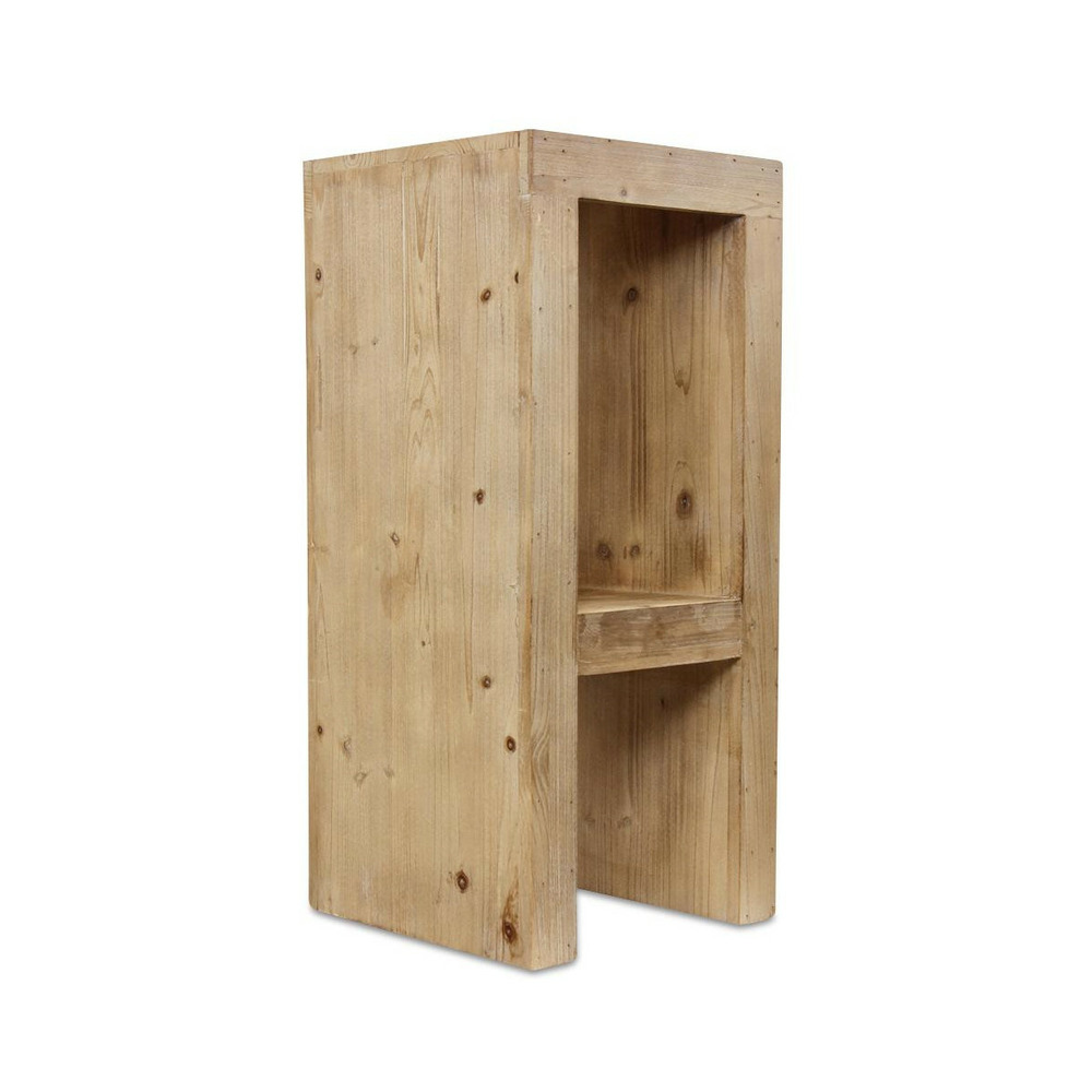 Tabouret naturel bois naturel - esmée décoration d'autrefois