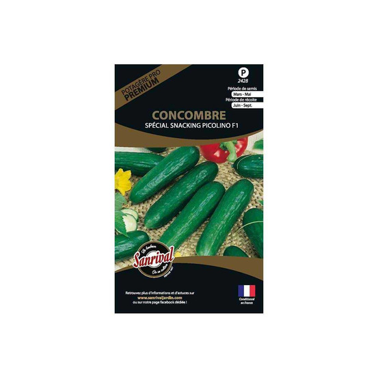 Graines potagères premium concombre picolino mini snacking picolino mini snackin