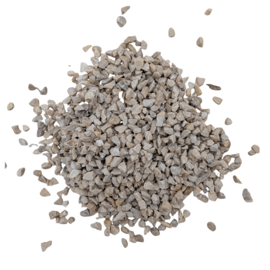 Gravillons calcaire blanc 6/10 mm – big bag +/- 400 kg – 5 m²