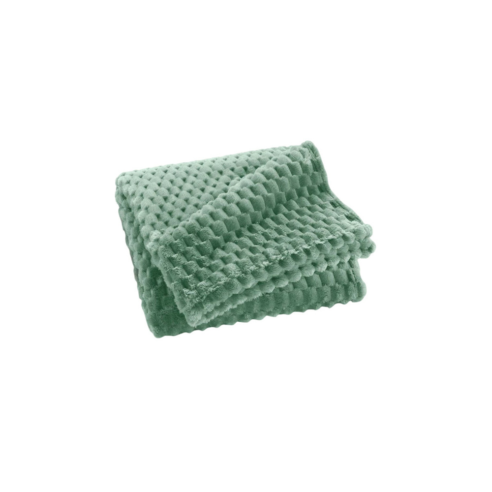 Plaid flanelle en relief 