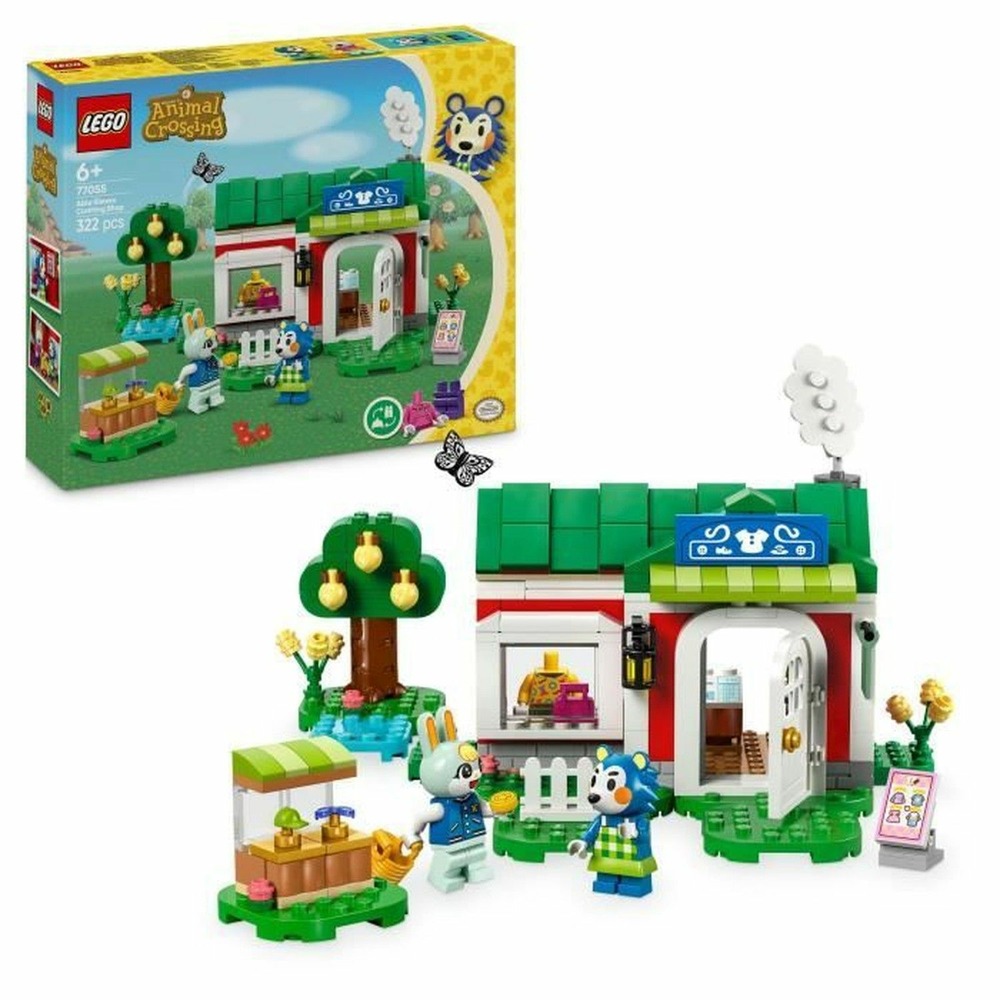 Lego animal crossing boutique de vêtements des soeurs doigts de fée