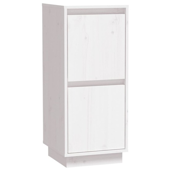 Buffet bahut commode armoire meuble de rangement organisateur cuisine salle de séjour salon 31,5 x 34 x 75 cm bois massif de