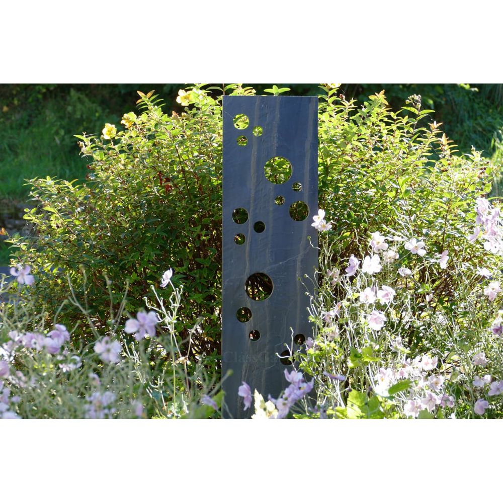Totem ardoise 120 cm - bullettes