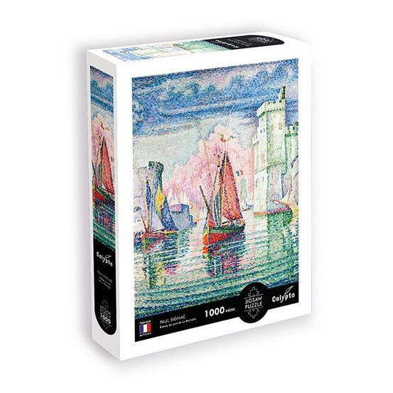 Puzzle calypto entree du port de la rochelle - pau signac 1000 p