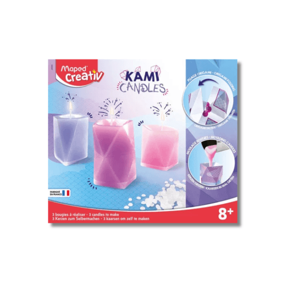Kit de moulage bougies origami - maped
