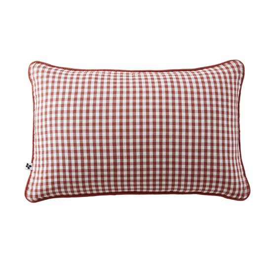 Coussin dehoussable en gaze de coton vickie vichy