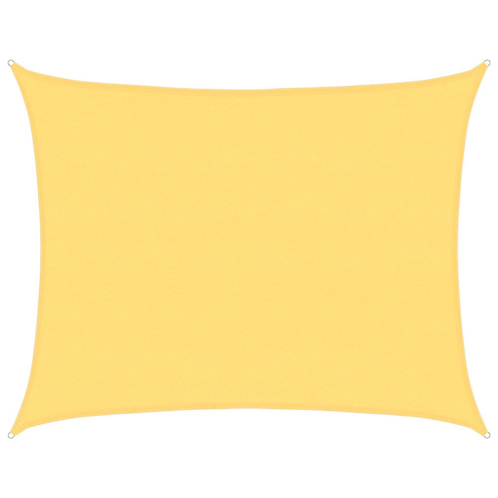 Voile d'ombrage 160 g/m² beige 6x7 m pehd