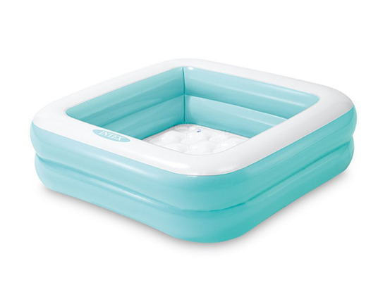 Piscine gonflable carrée bleu