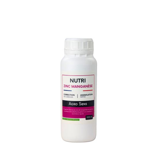 Nutri zinc manganèse - engrais liquide riche en zinc et manganèse - 500 ml