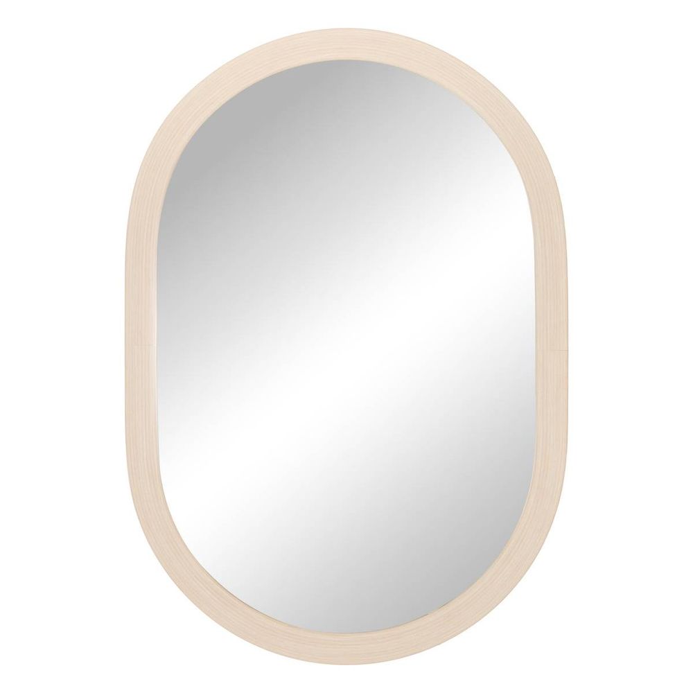 Miroir kendra ovale 68x98cm beige