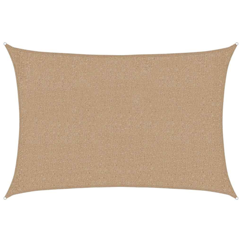 Voile d'ombrage 160 g/m² taupe 2x2,5 m pehd