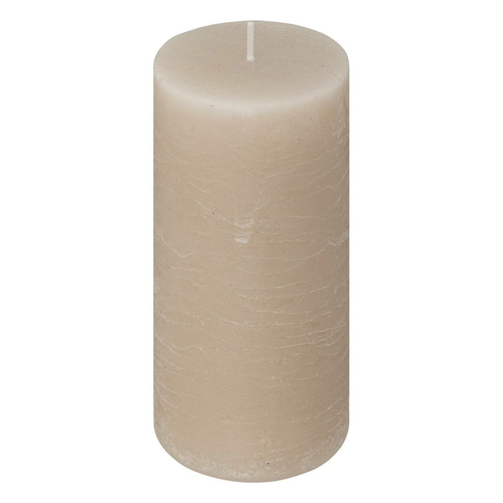 Bougie rustique - gris taupe - 445g