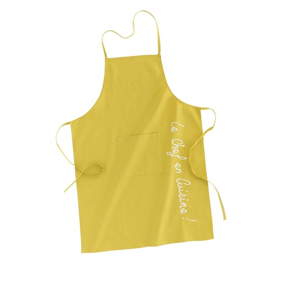 Tablier avec poche collection brode cuistot