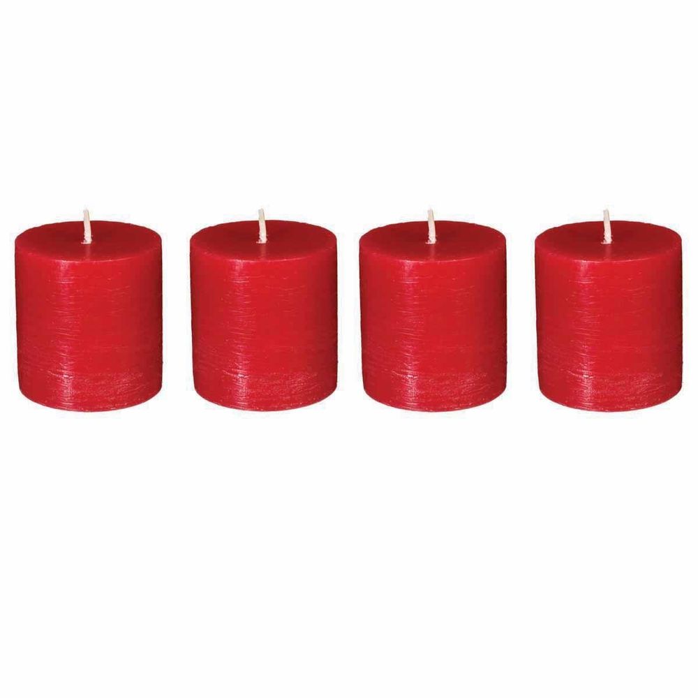 Lot de 4 bougies votives 
