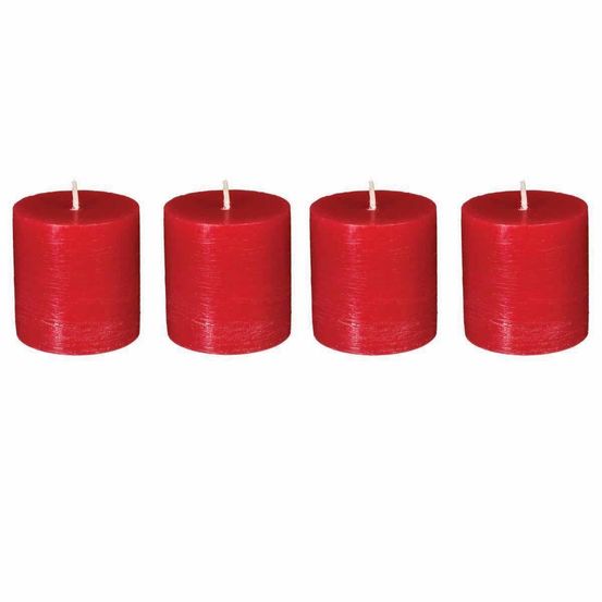 Lot de 4 bougies votives
