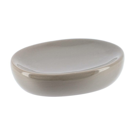 Porte savon dolomite oval - taupe