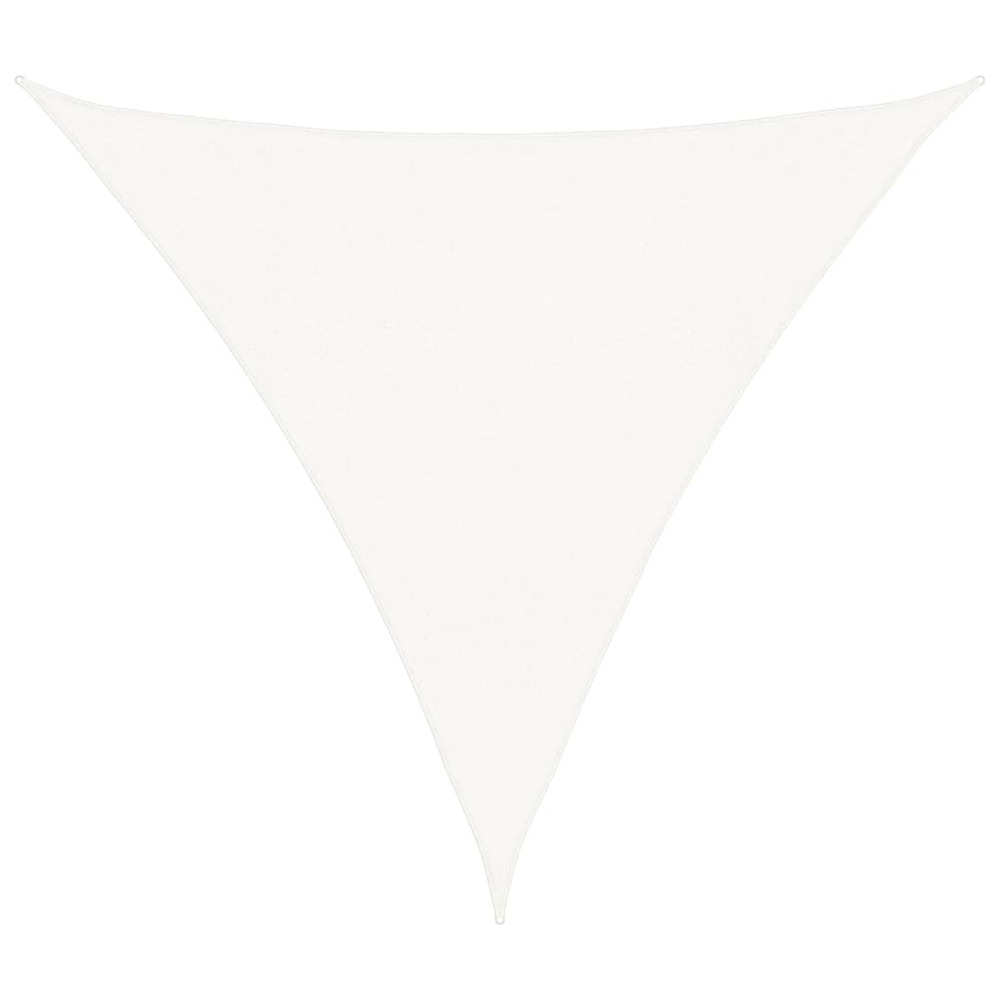 Voile d'ombrage 160 g/m² blanc 4x4x4 m pehd