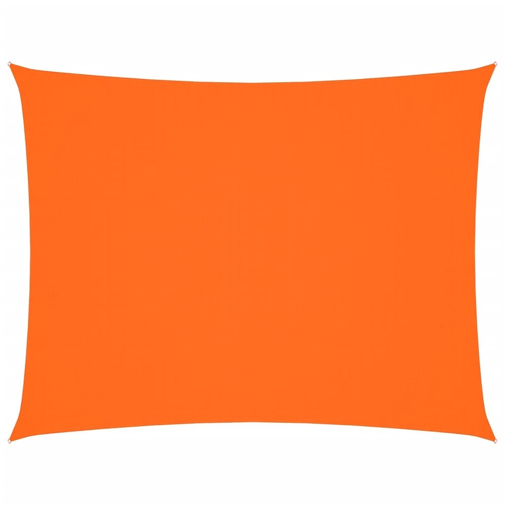 Voile de parasol tissu oxford rectangulaire 2,5x4 m orange