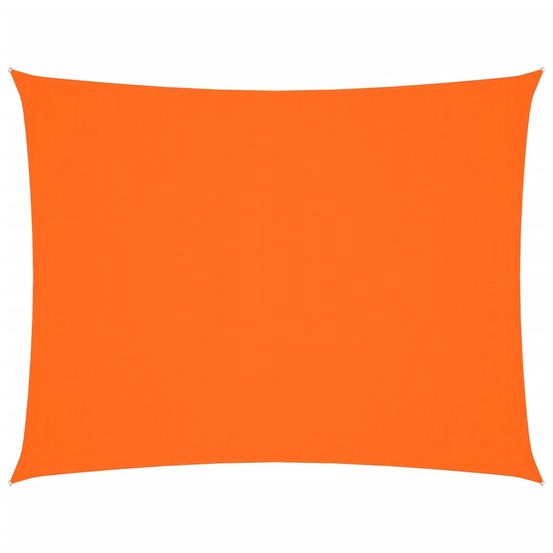 Voile de parasol tissu oxford rectangulaire 2,5x4 m orange