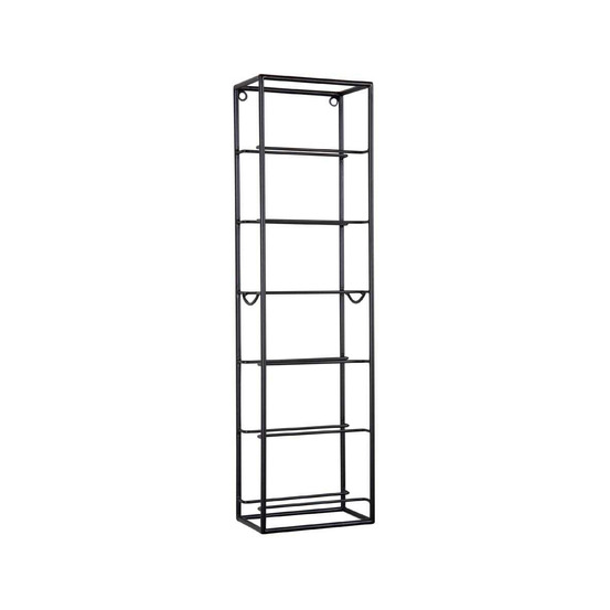 Porte bouteilles mural en métal single