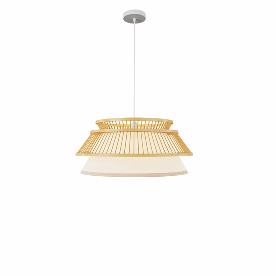 Maupiti-suspension en bambou naturel d46 cm