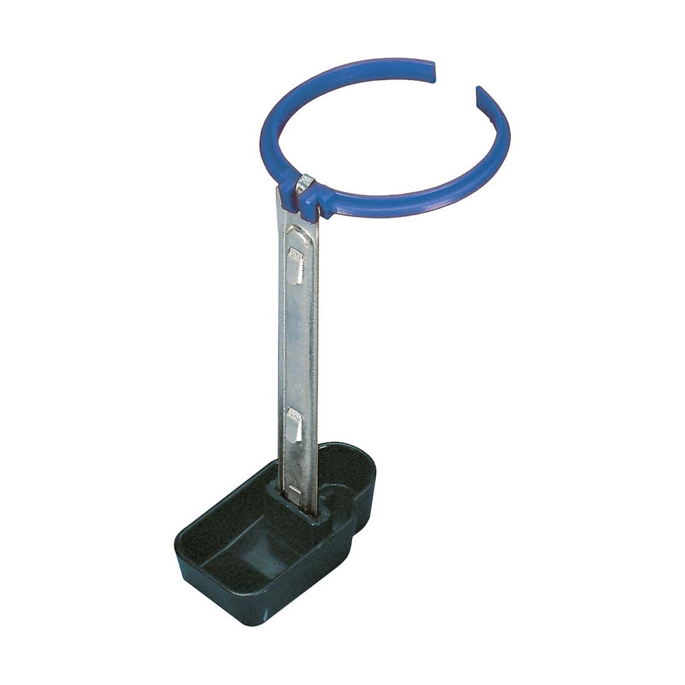 Porte bouteille zinguée avec écuelle en pvc (lot de 2)