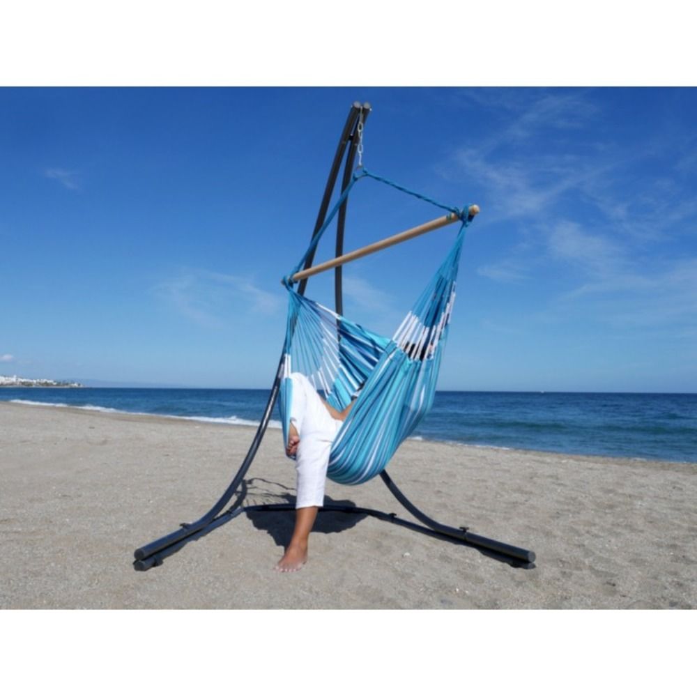 Chaise hamac avec support malaga xl lunatta