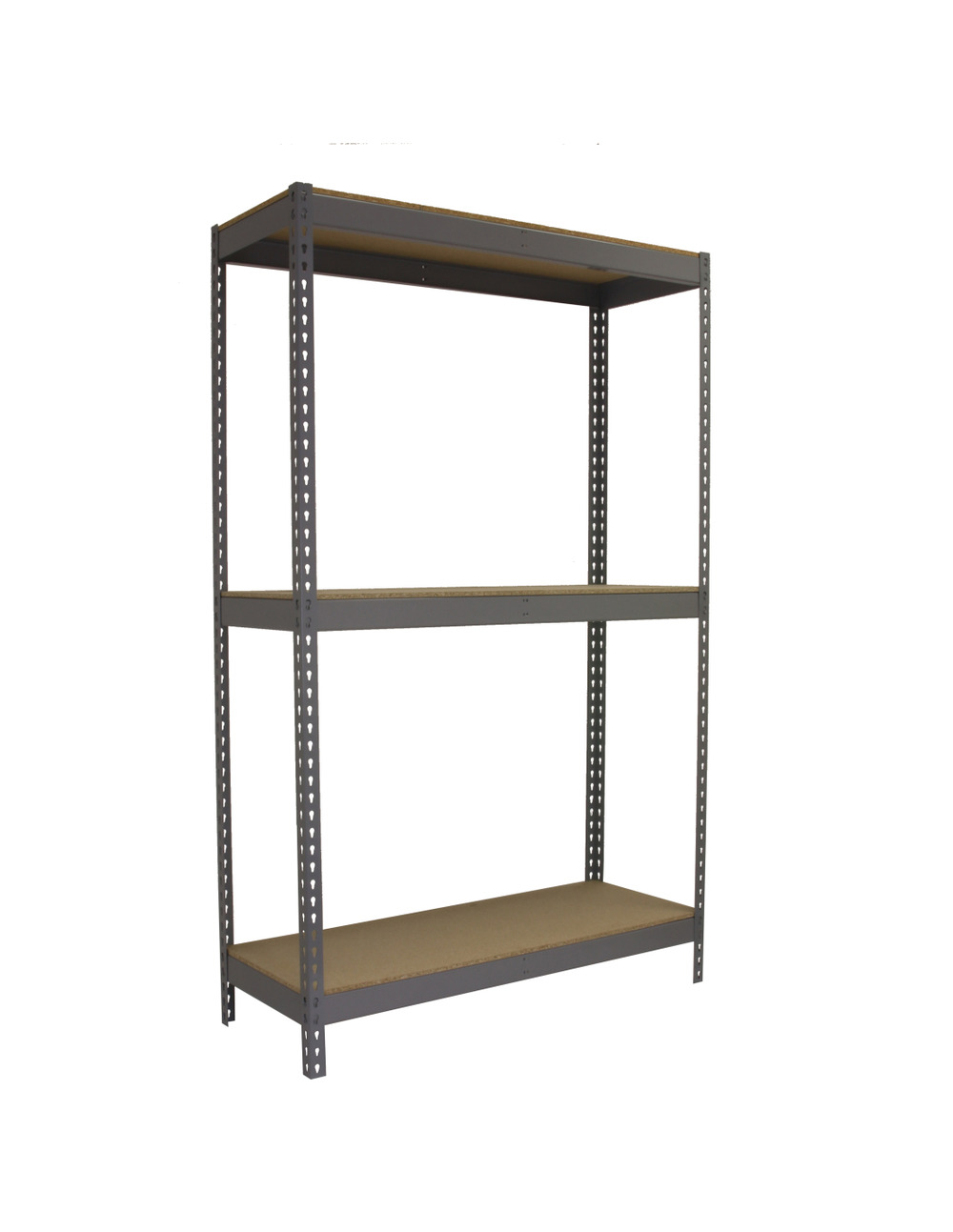 Etagère sans vis simonforte 1509-3 chipboard gris/bois gris/bois 2000x1500x900 - simonrack