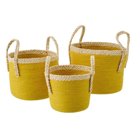 Lot de 3 paniers de rangement