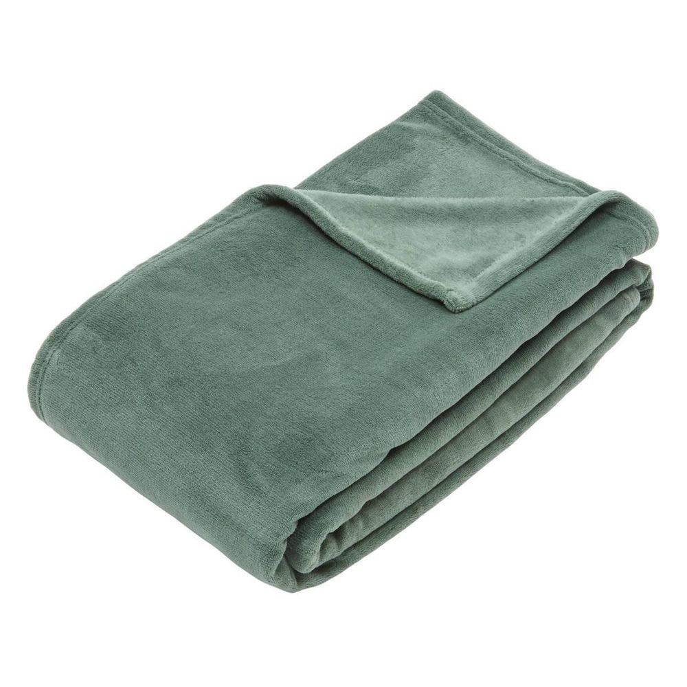 Plaid uni microfibre 